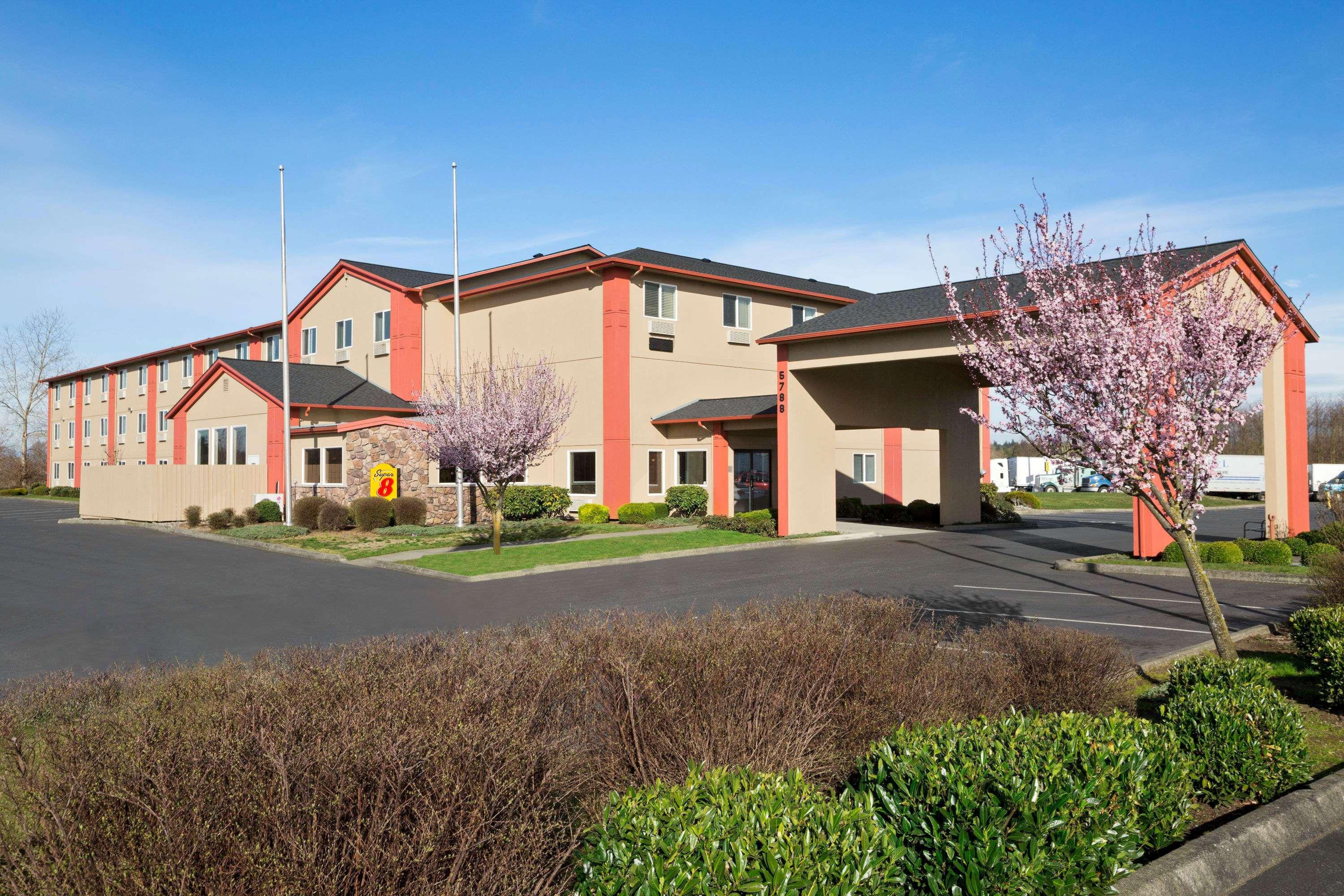 Super 8 By Wyndham Bellingham Airport/Ferndale Hotell Exteriör bild